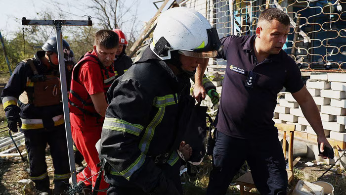 Russian Drone Attack on Kyiv Region Kills One, Injures Four